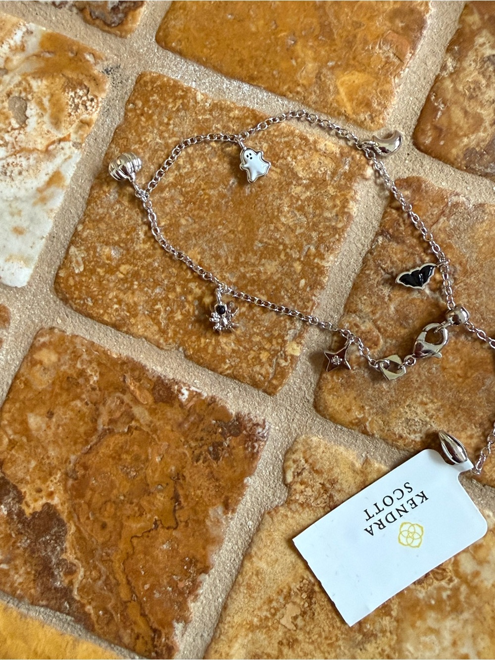 Kendra Scott Halloween charm bracelet
